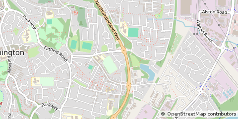 Map of Tyne & Wear