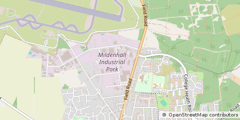 Map of Bury ST. Edmunds