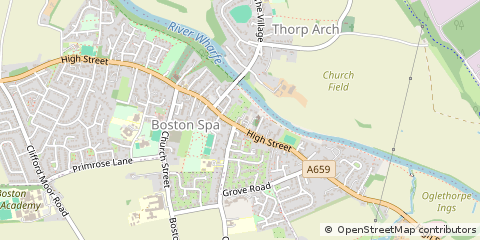 Map of Wetherby