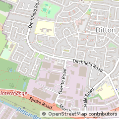 Map of Widnes