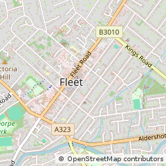 Map of Fleet, Hampshire