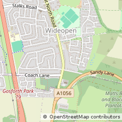 Map of Newcastle Upon Tyne