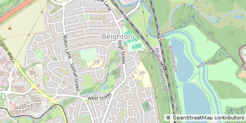 Map of Sheffield