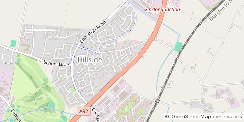 Map of Aberdeen