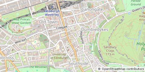 Map of Edinburgh