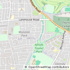 Map of Stockton-on-Tees