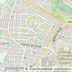 Map of Glasgow
