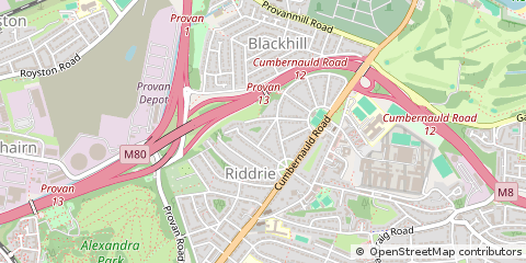 Map of Glasgow