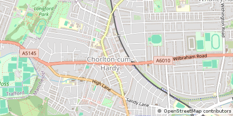 Map of Manchester