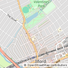 Map of Ilford