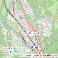 Map of Cardiff