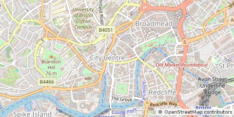Map of Bristol