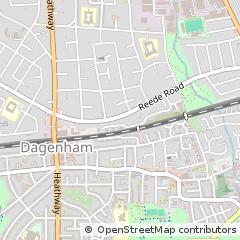 Map of Dagenham
