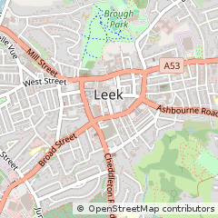 Map of Macclesfield, Cheshire