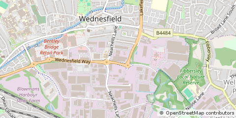 Map of Wolverhampton