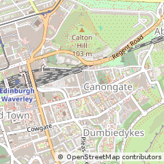 Map of Edinburgh