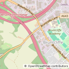 Map of Leeds