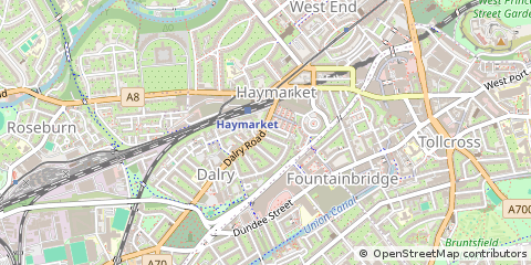 Map of Edinburgh