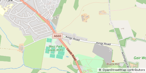 Map of Leeds