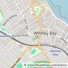 Map of Whitley BAY, NE26 2TH