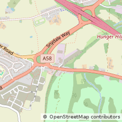 Map of Road, Chequerbent, Bolton