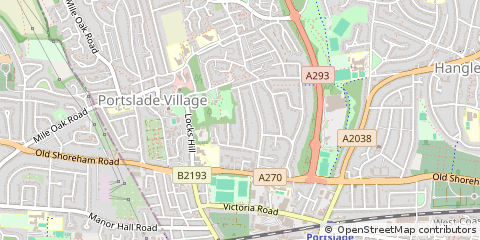 Map of Brighton