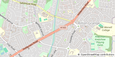 Map of Hull