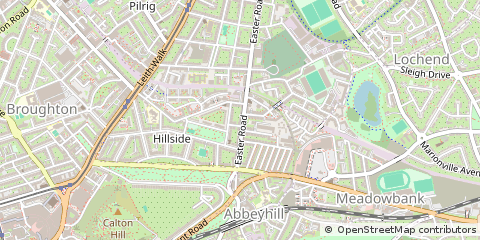 Map of Edinburgh