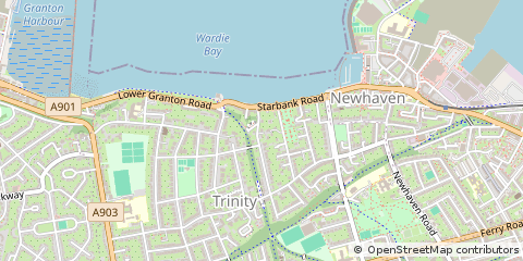 Map of Edinburgh