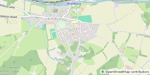 Map of Hungerford