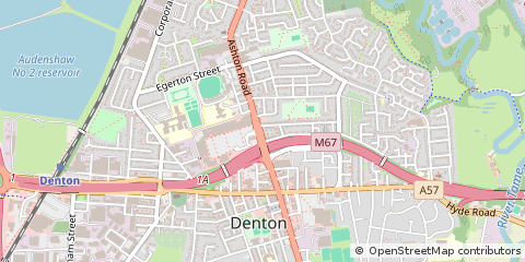 Map of Manchester