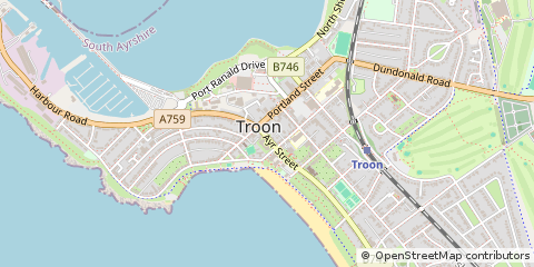 Map of Troon