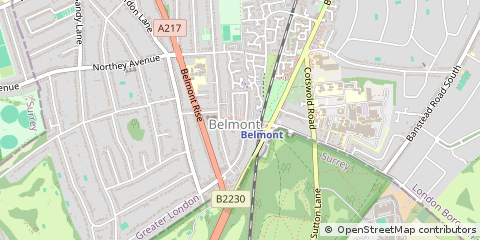 Map of Sutton