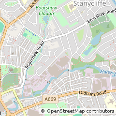 Map of Manchester
