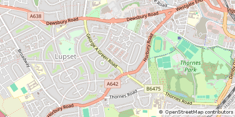 Map of Wakefield