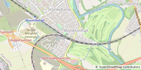 Map of Musselburgh