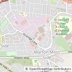 Map of Blackpool, Lancashire