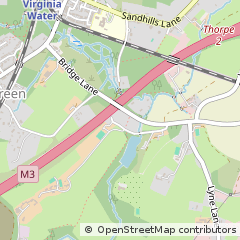 Map of Virginia Water