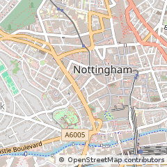 Map of Nottingham