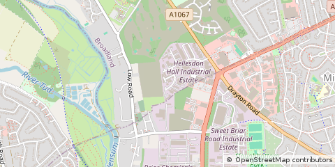 Map of Norwich, Norfolk