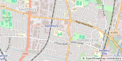 Map of Enfield