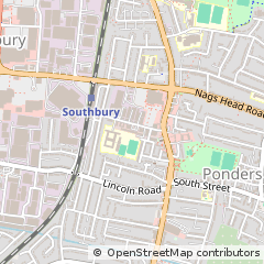 Map of Enfield