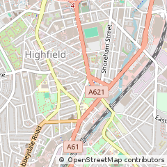 Map of Sheffield