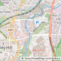 Map of Brierley Hill, West Midlands