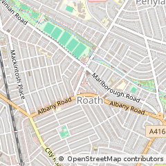 Map of Cardiff