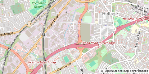 Map of Leeds
