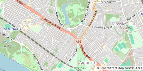 Map of Liverpool