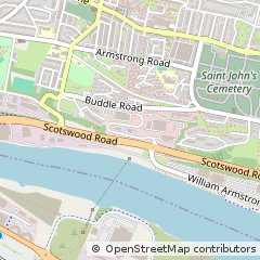 Map of Newcastle Upon Tyne