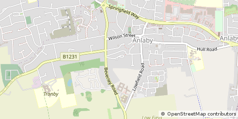 Map of Hull