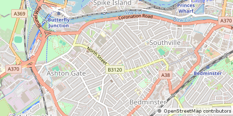 Map of Bristol